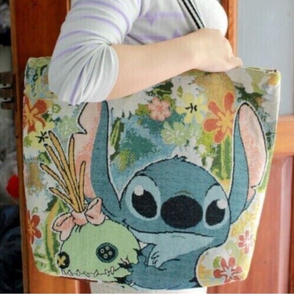 Brand New Lilo and Stitch Tote Bag - Never Used, Still in Poly Bag! - Picture 1 of 6